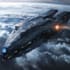 make high quality space art and futuristic space scenes