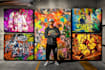 create vibrant graffiti style canvas designs and murals