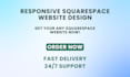 build a custom responsive squarespace website design, redesign squarespace web