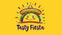 do funny tacos mexican mascot logo design with company