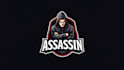 do assassin mascot logo design with company
