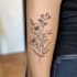 make a beautiful flower tattoo for you