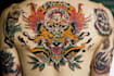 create any design in old school tattoo style