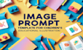 create image prompt template to make stunning illustrations