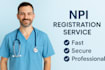 register npi number for healthcare providers quickly
