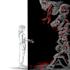 draw your scribble hand drawn sketch on black background