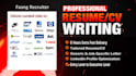 write a job winning CV, ats optimized resume, and linkedin optimization