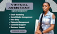 social media manager personal administrative executive virtual assistant