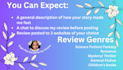 review your fiction with sugar spice and sharp insight
