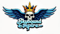 do awesome king skull mascot logo design