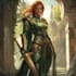 do dark fantasy art illustrations in a painterly style