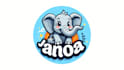 do elephant mascot logo design  with business