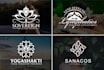 create spa yoga health massage skincare logo