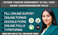create and distribute your online survey google forms questionnaires and polls