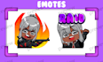 create cute chibi twitch emotes for streamers