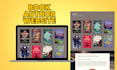 build book author website, author website, ebook website to sell online