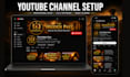 create and setup  youtube channel with monetization