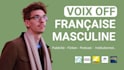 record a professional male voice over