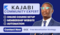 kajabi course creation kajabi online course kajabi community membership website