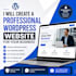 create a professional wordpress website for your business