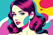 draw a pop art portrait