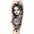 create unique custom tattoo design, body art,