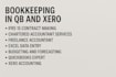 do accounting and bookkeeping in quickbooks online and xero with excel