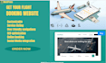 develop a flight booking website airline booking website travel booking website