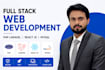 build a fully functional website using PHP laravel