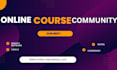 set up and manage mighty networks, skool, circle, learndash online community