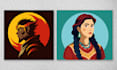 create anything you need in adobe illustrator