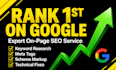 wordpress on page SEO for google rankings