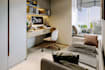 optimize 3d study room, reading space, library design,interior rendering,3ds max