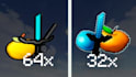 make a pvp texture pack for minecraft, made in your style