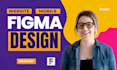 do figma design website, website design figma, website ui ux, website mockup