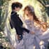 draw a anime couple character art anime