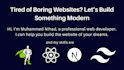 build modern and responsive website for your needs