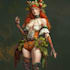 make a fantasy game character art and character art