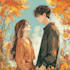 draw anime portrait couple portrait in anime style