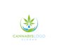 create edgy vintage retro cannabis logo