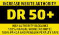 boost domain rating 40 plus