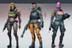 draw cyberpunk style character into city gaming