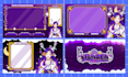 design twitch overlay, brb, intro, outro for streaming