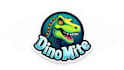 do t rex head mascot design with business