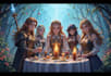desing your dnd group party illustration