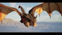 craft cinematic realistic 3ddragon animation with fire fx, rigging and HD render