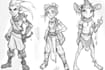 create character concept art sketch