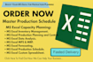 handle excel entry formatting formulas and custom automation