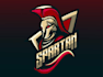 design beautiful spartan,warrior,gladiator logo