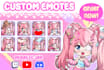 create cute custom emotes
